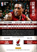 2012 Panini Threads Mario Chalmers #79