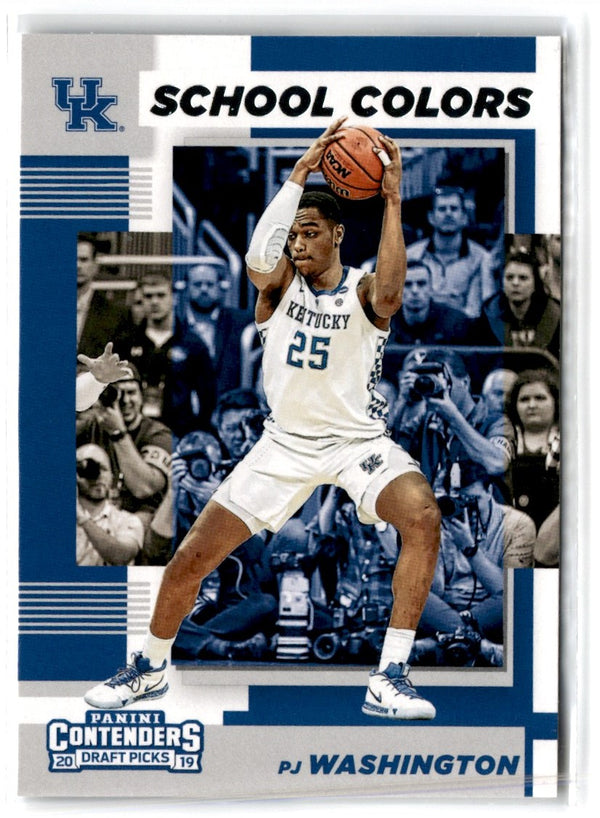 2019 Panini Court Kings Apprentice Artists PJ Washington Jr. #15