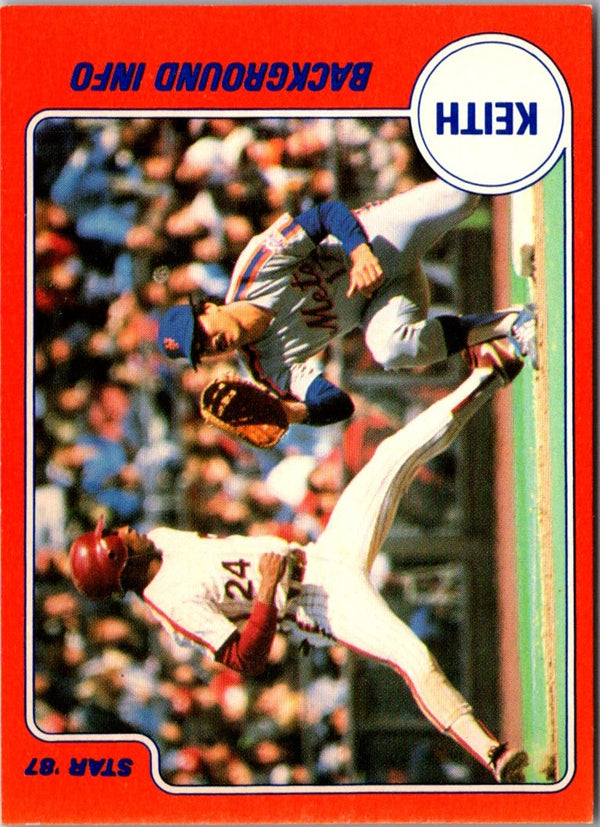 1983 Perma-Graphic Credit Cards Keith Hernandez #7