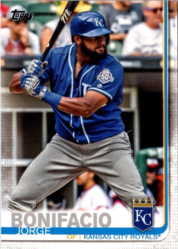 2019 Topps Kansas City Royals Jorge Bonifacio #KR-11