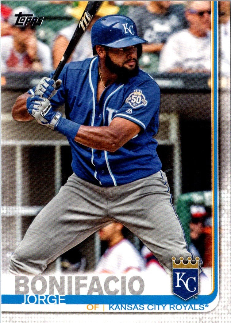 2019 Topps Kansas City Royals Jorge Bonifacio