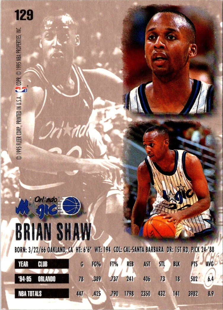 1995 Ultra Brian Shaw