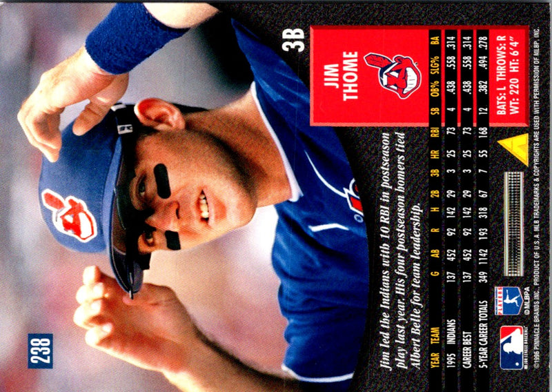 1996 Pinnacle Jim Thome