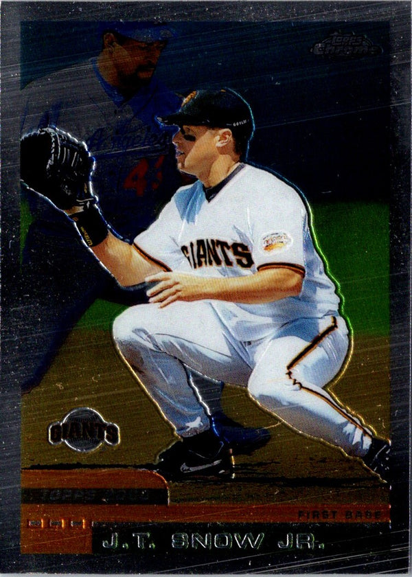 2000 Topps Chrome J.T. Snow #35