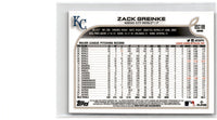 2022 Topps Chrome Update Purple Refractor Zack Greinke #USC109
