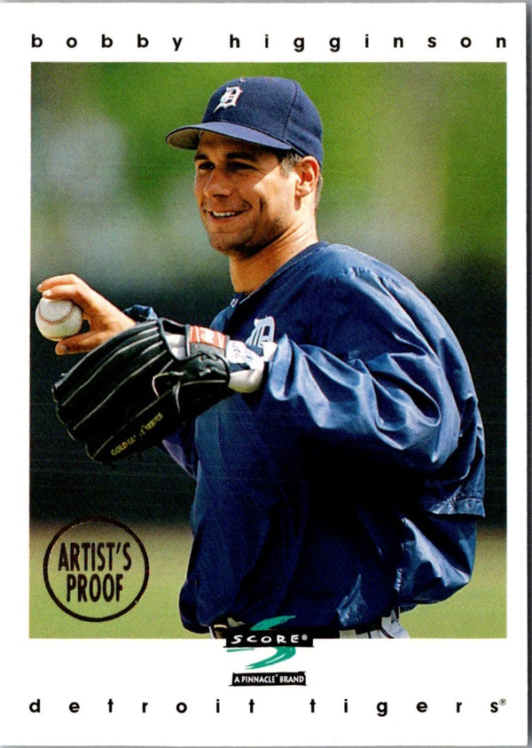 1997 Score Artist's Proofs White Border Bobby Higginson #307