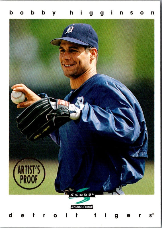 1997 Score Artist's Proofs White Border Bobby Higginson #307