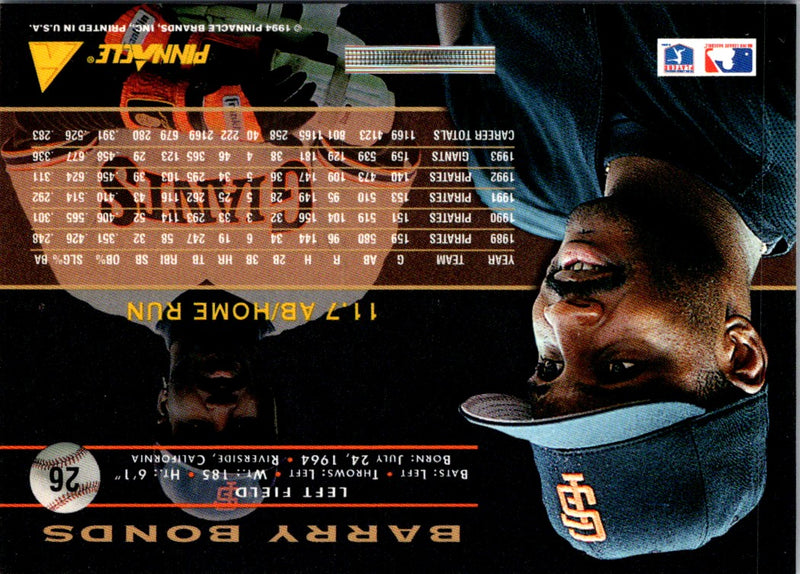 1994 Pinnacle Barry Bonds
