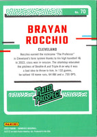 2023 Donruss Holo Blue Brayan Rocchio #70
