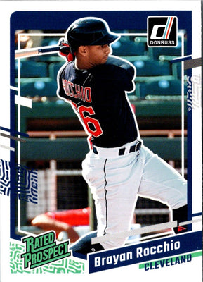 2023 Donruss Holo Blue Brayan Rocchio #70