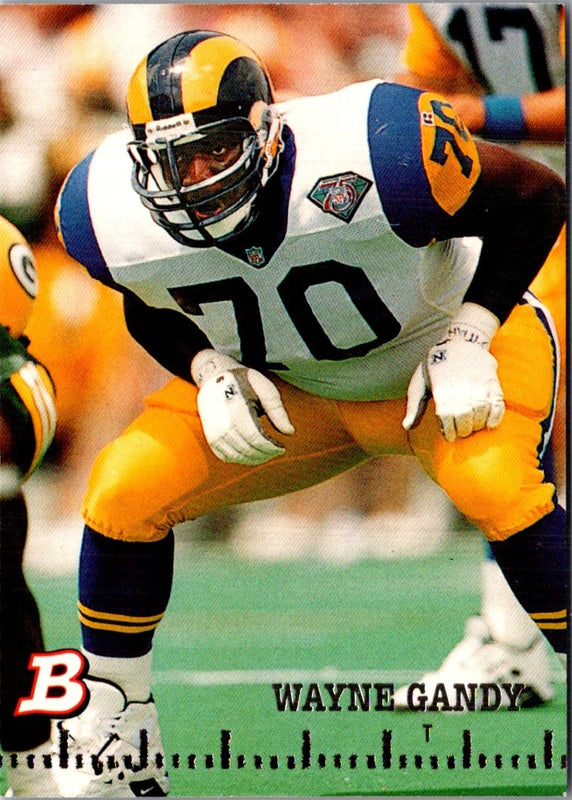 1994 Bowman Wayne Gandy #14 Rookie