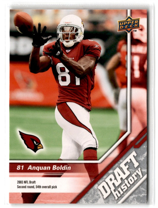 2009 Upper Deck Draft Edition Brown Anquan Boldin #180