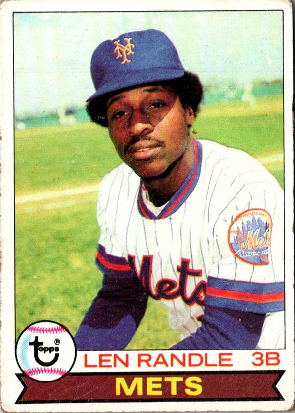 1979 Topps Len Randle #454