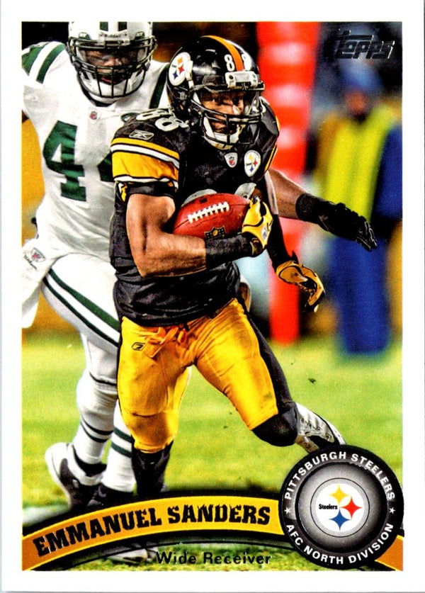 2011 Topps Emmanuel Sanders #192