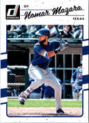 2017 Donruss Magenta Back Nomar Mazara
