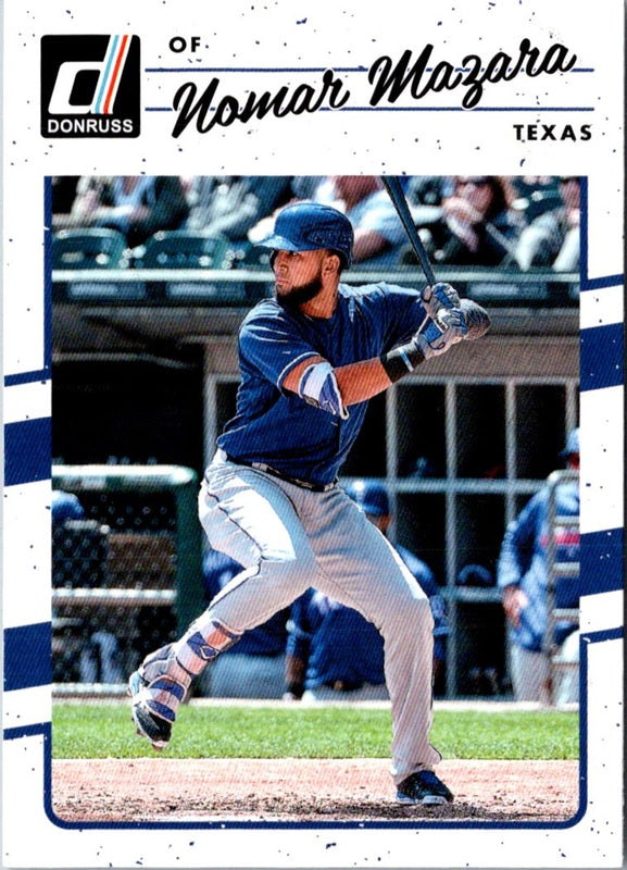 2017 Donruss Magenta Back Nomar Mazara #163