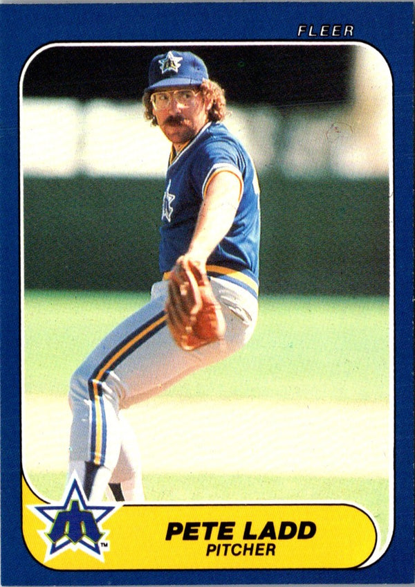 1986 Fleer Update Pete Ladd #U-63