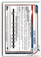 2021 Bowman Prospects Kody Hoese #BP-39
