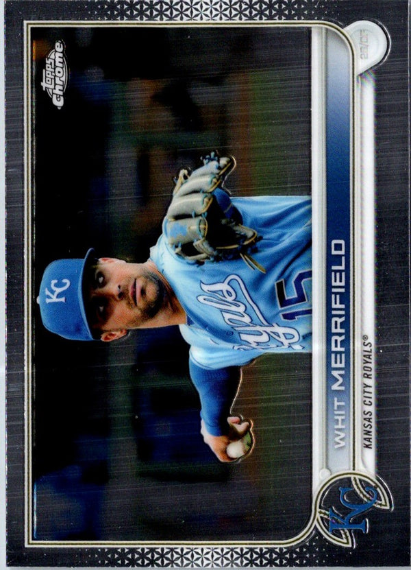 2022 Topps Chrome Whit Merrifield #154