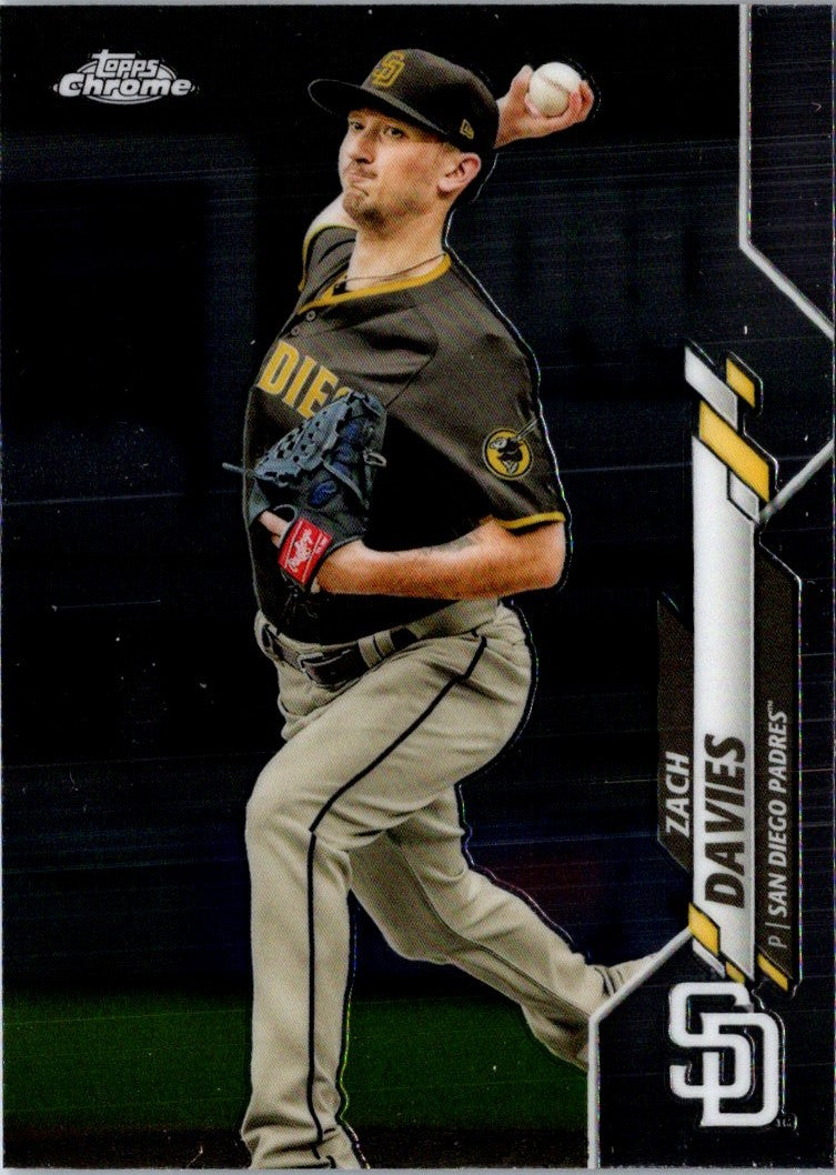 2020 Topps Chrome Update Zach Davies