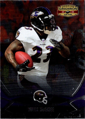 2008 Donruss Gridiron Gear Willis McGahee #8