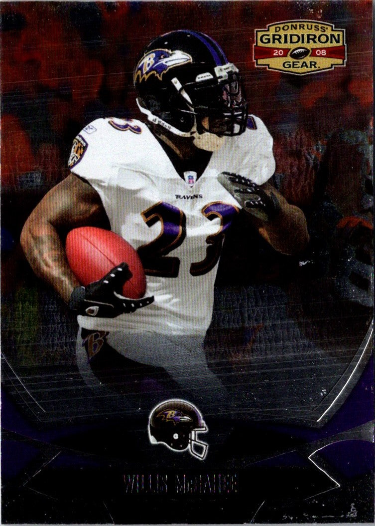 2008 Donruss Gridiron Gear Willis McGahee