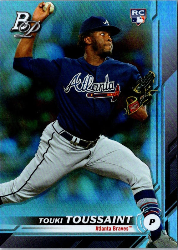 2019 Bowman Platinum Touki Toussaint #19 Rookie