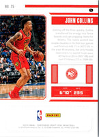 2018 Panini Contenders Draft Picks Red Foil John Collins #25