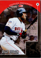 1998 Donruss Preferred Seating Reggie Jefferson #98