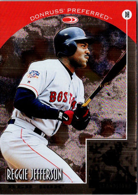 1998 Donruss Preferred Seating Reggie Jefferson #98