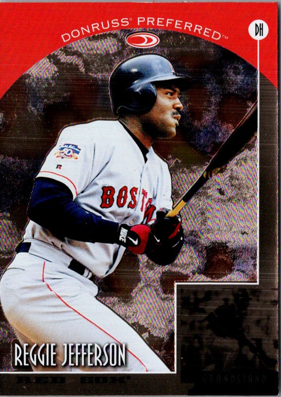 1998 Donruss Preferred Seating Reggie Jefferson #98