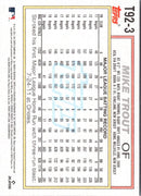 2021 Topps Update 1992 Redux Mike Trout
