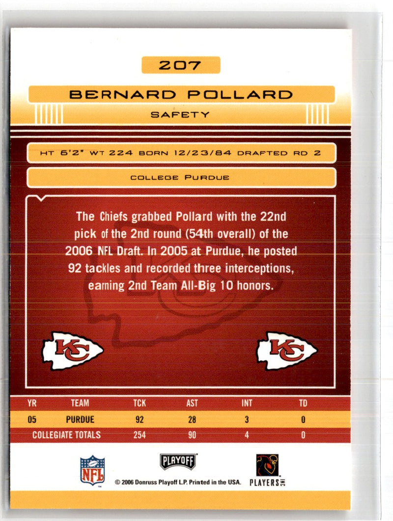 2006 Playoff Absolute Memorabilia Spectrum Red Bernard Pollard