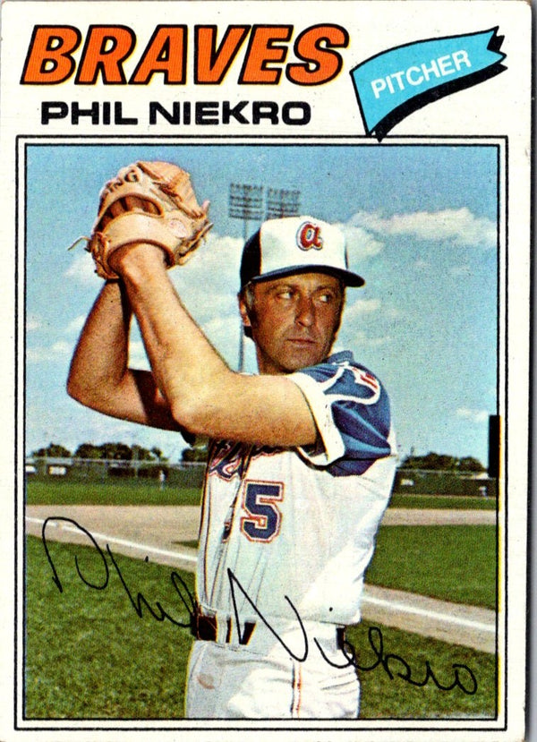 1977 Topps Phil Niekro #615