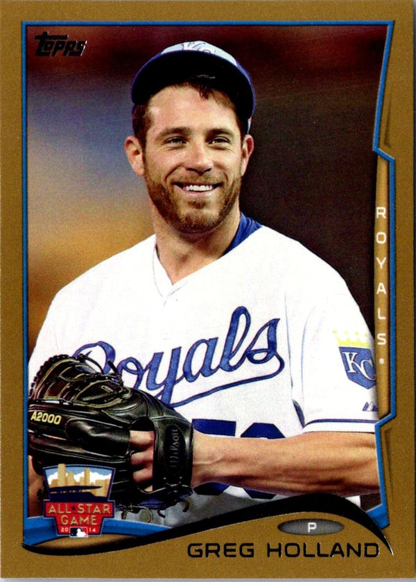 2014 Topps Update Gold Greg Holland #US-295 0041/2014