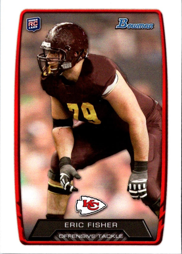 2013 Bowman Eric Fisher #176 Rookie