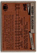 1981 Topps Nesby Glasgow
