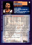 2000 Topps Latrell Sprewell