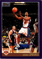 2000 Topps Latrell Sprewell #18