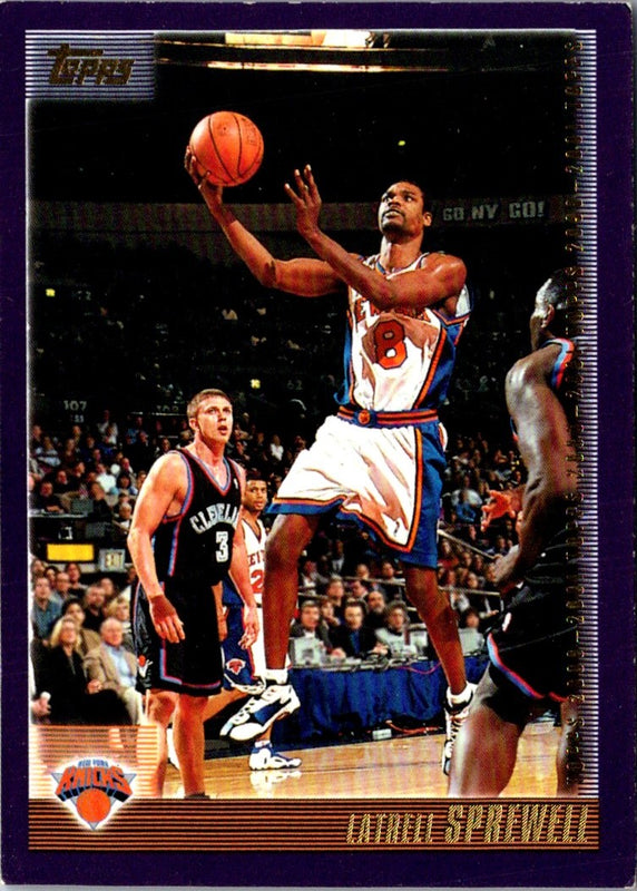 2000 Topps Latrell Sprewell #18