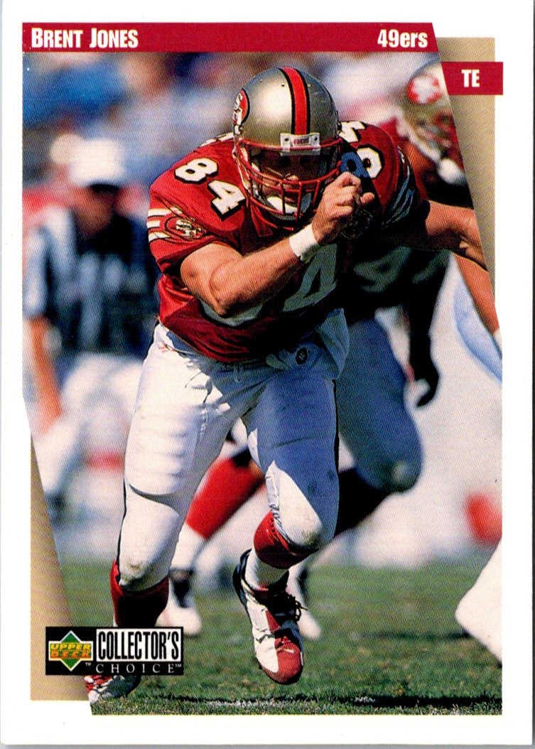 1997 Collector's Choice San Francisco 49ers Brent Jones