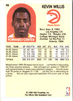 1989 Hoops Kevin Willis #98