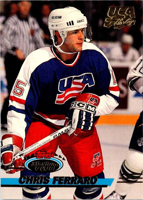 1993 Stadium Club Team USA Members Only Chris Ferraro #5