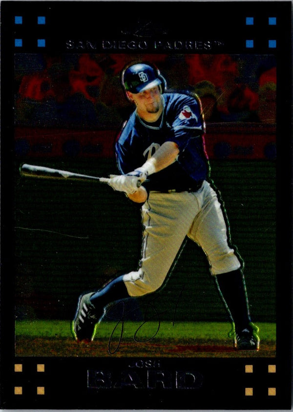 2007 Topps Chrome Josh Bard #12