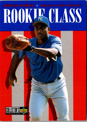 1996 Collector's Choice Sergio Nunez #436