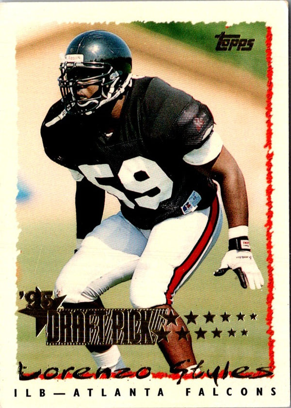 1995 Topps Lorenzo Styles #433 Rookie