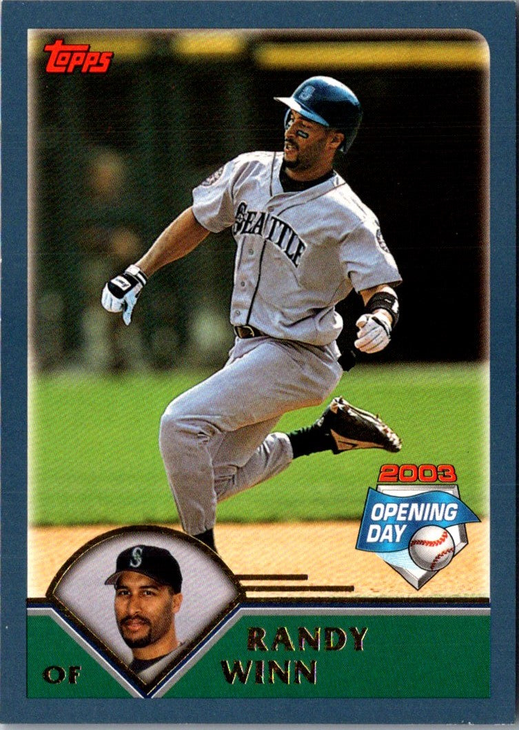 2003 Topps Opening Day Randy Winn