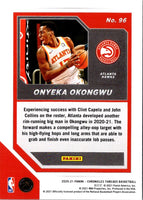2020 Panini Chronicles Onyeka Okongwu #96 Rookie