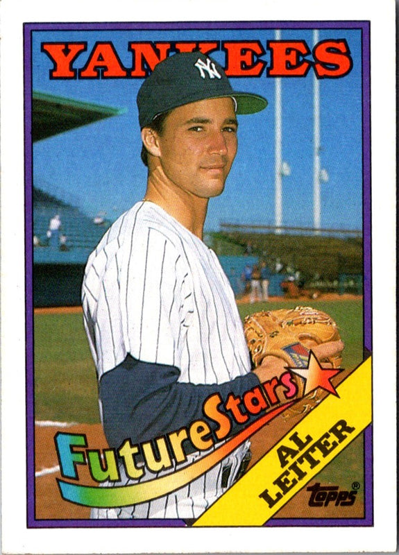 1988 Topps Al Leiter #18A Rookie