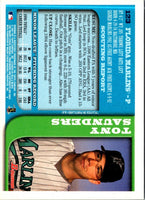 1997 Bowman Tony Saunders #123 Rookie